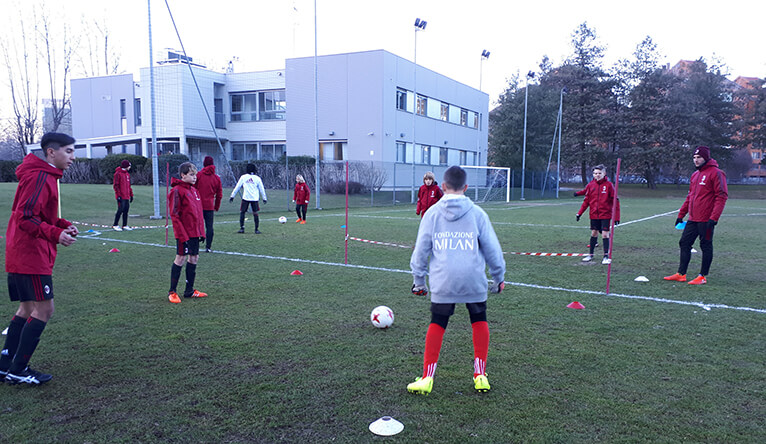 I ragazzi di Sport for Change Corvetto incontrano i Giovanissimi Regionali