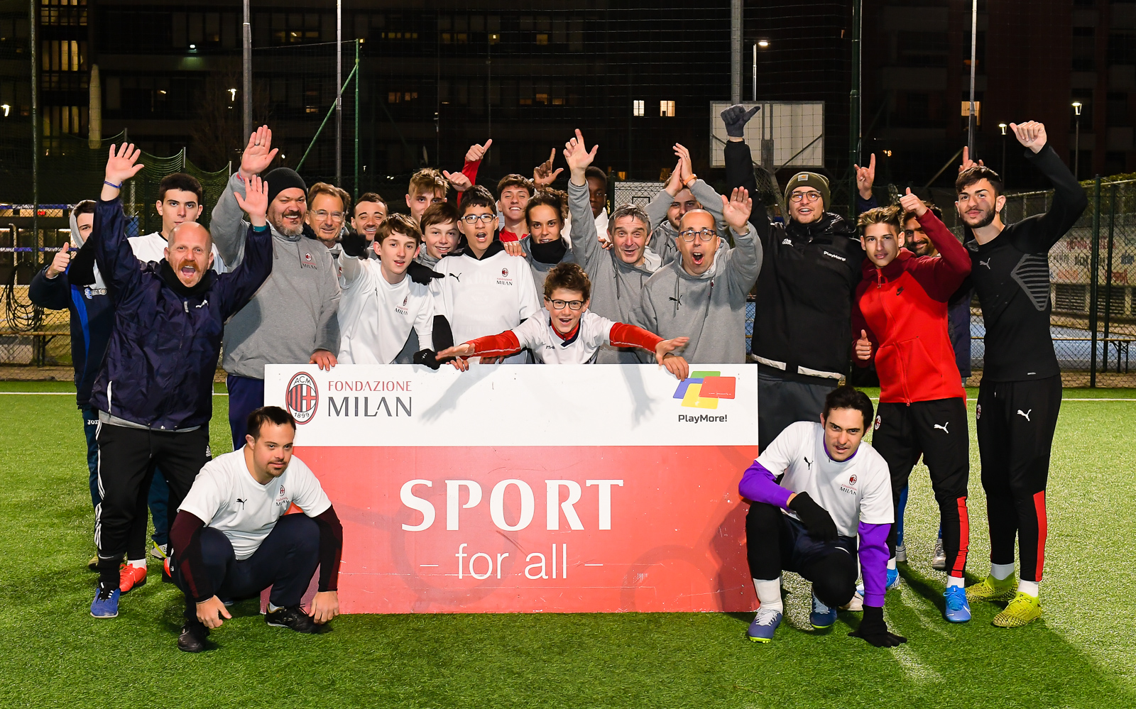 Fondazione Milan: PlayMore! Settore giovanile e Sport 4 All