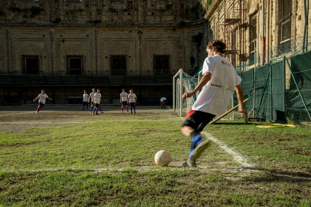 “Play for the future”: inside the 'Real Albergo dei Poveri' a new space for the youngster of Naples