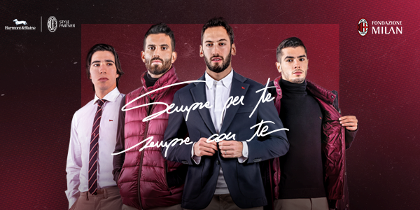 Harmont&Blaine lancia la nuova Capsule Collection AC Milan con un'asta esclusiva