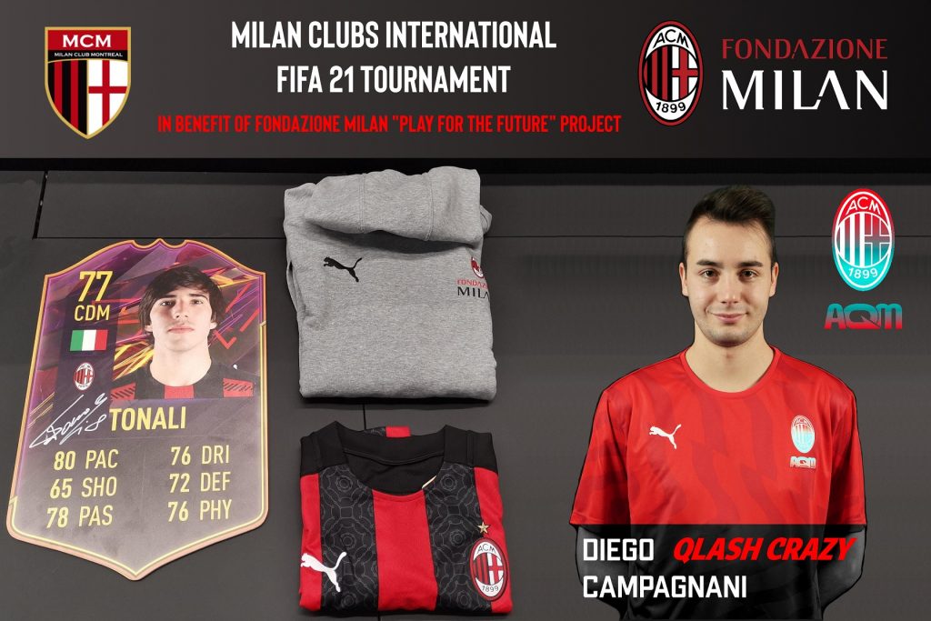 Initiative of the Milan Club Montreal in support of 