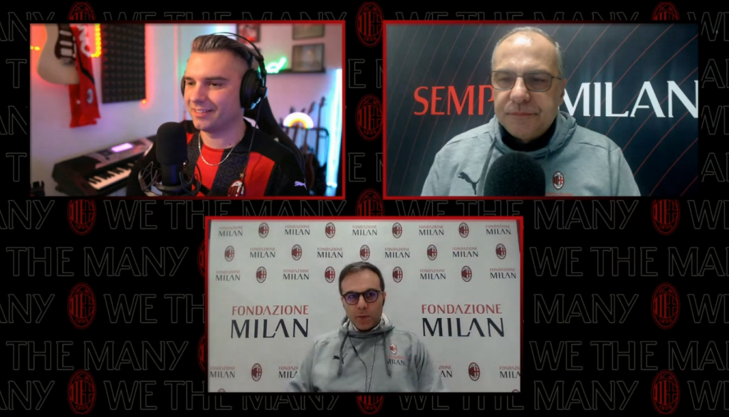 Fondazione Milan ospite sul canale Twitch AC Milan