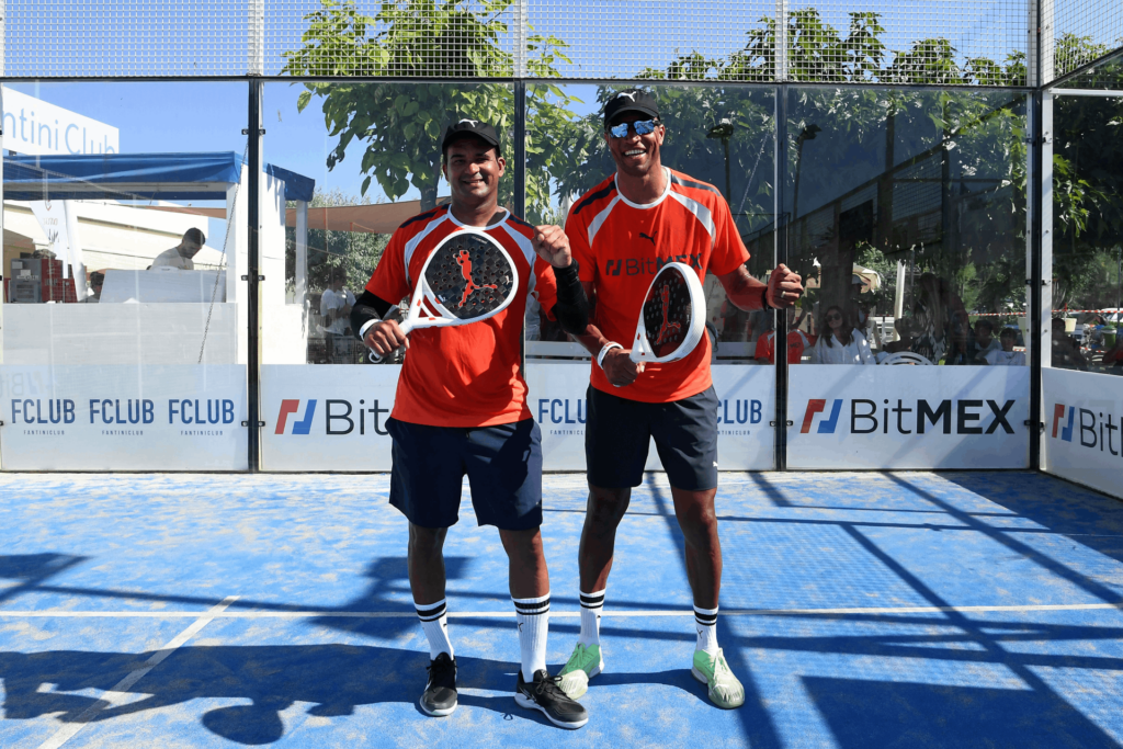 Dida e Serginho si aggiudicano la seconda edizione della “Padel Cup”