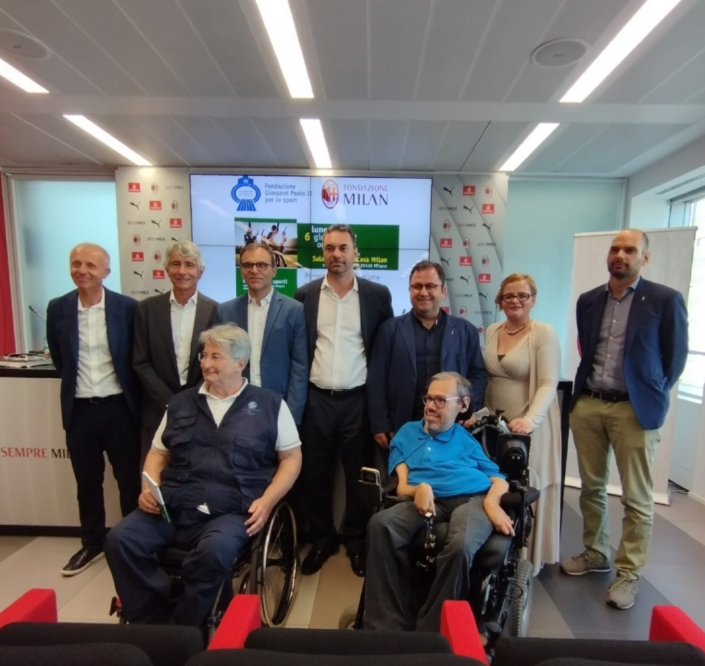 Sport, inclusion and alliance: presented at Casa Milan the book 
