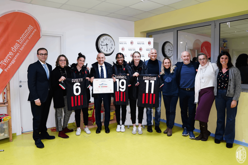 Fondazione Milan and Banco BPM stand by young mothers in need