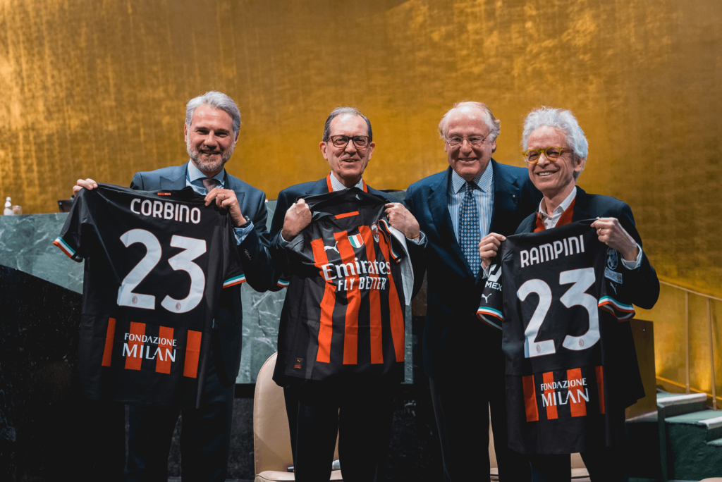 From Milan to the World: AC Milan and Fondazione Milan's values take center stage in New York