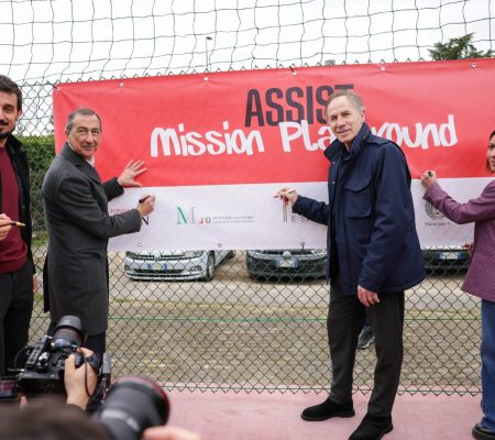 Fondazione Milan, the Ministry of Work, Sport e Salute and the FIGC open up a new sports area dedicated to Davide Astori